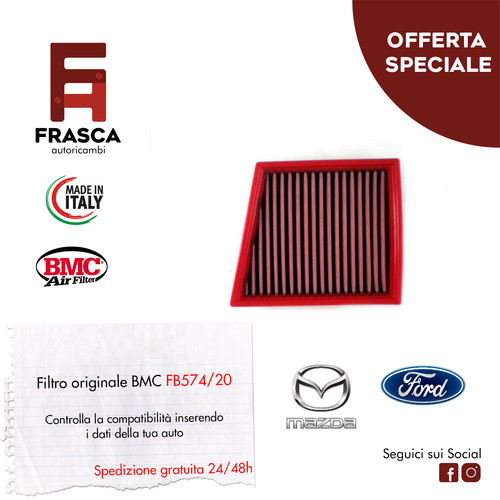 Filtro aria sportivo bmc - sportivo,